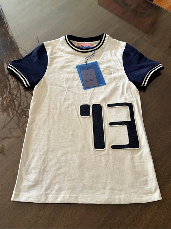 Acne Studios Tops - NWT Acne Studios Baseball Tee XS Navy